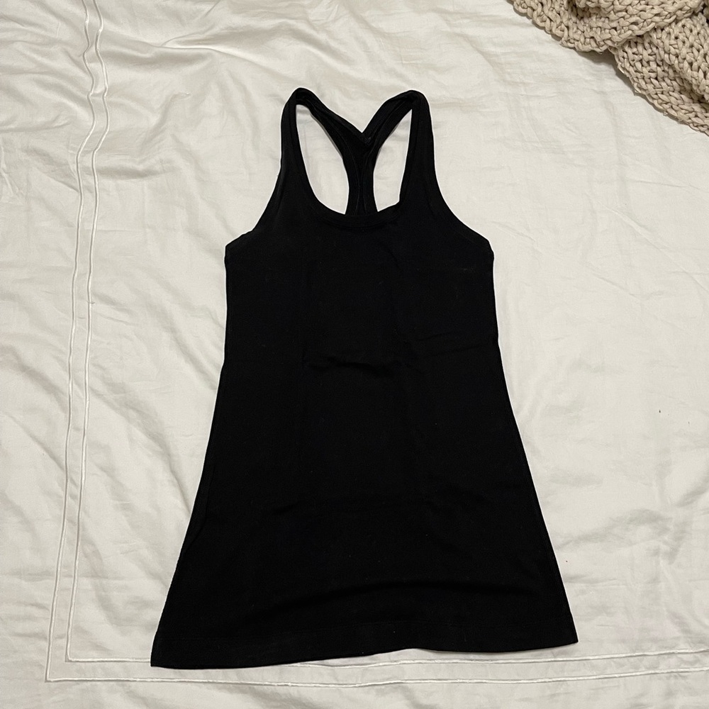 lululemon athletica Black Tank Top